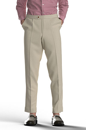 LIGHT BEIGE CHINO STRECH by SOLOTEX(PN-SW97506)