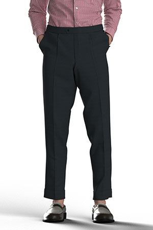 NAVY CHINO STRECH by SOLOTEX 