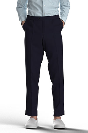 COOLMAX 80/2ply ネイビー バイオウエザー(SW101001)