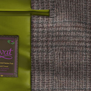 Lovat The Holm Tweed ベージュ グレンチェック(KG101803)