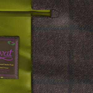 Lovat The Holm Tweed ブラウン ウインドペン(KG101810)