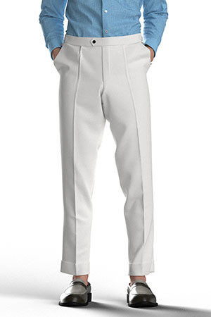 REDA SUPER110s オフホワイト 無地(AK102168)