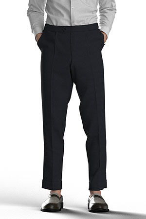 REDA SUER110s ネイビー無地(AK102177)