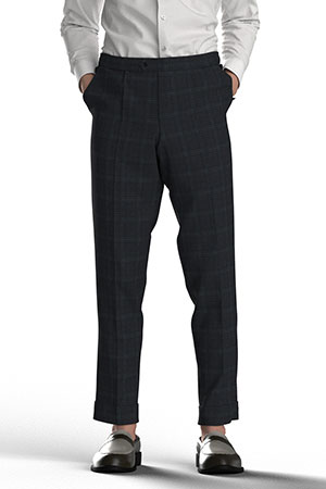 BASIC SELECTION STRECH ブラックウオッチ(AK102261)