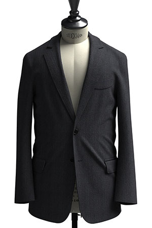 BASIC SELECTION STRECH グレー ウインドウペン(AK102262)