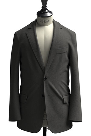 BASIC SELECTION STRECH グリーン無地(AK102277)