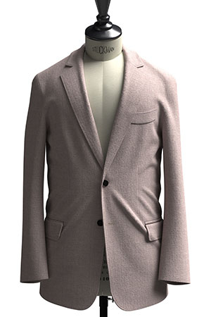 BASIC SELECTION STRECH ブラウンベージュメランジ(AK102283)