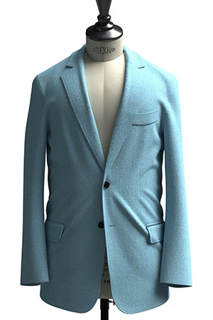 BASIC SELECTION STRECH サックスメランジ(AK102284)