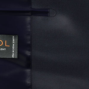 TOLLEGNO 3D 4SEASON ブライトネイビー・ツイル ストレッチ(AK102567)