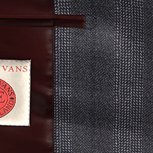 MARLING&EVSNS グレー ストライプツイード(AK102593)