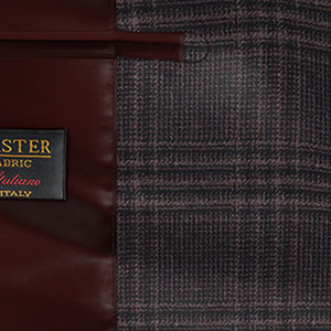 LEOMASTER ブラウン グレンチェック(AK102632)