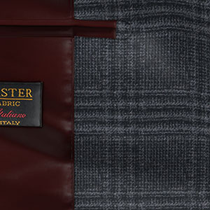 LEOMASTER グレー グレンチェック(AK102633)