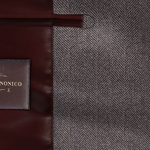 CANONICO ブラウン ヘリンボーン(AK102722)
