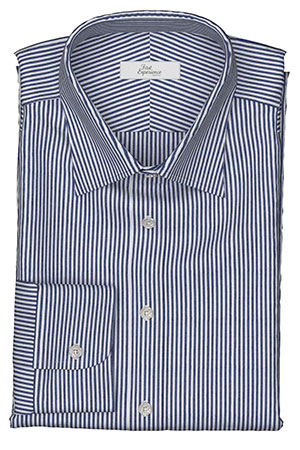 形態安定ネイビー ストライプ(FM5031)