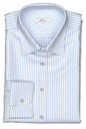 定番生地サックス オックスストライプ(FM5054)