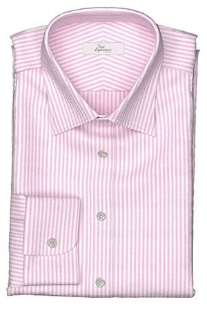 定番生地ピンク オックスストライプ(FM5055)