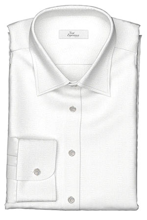 遠州織ホワイト ドビーストライプ(FM5068)