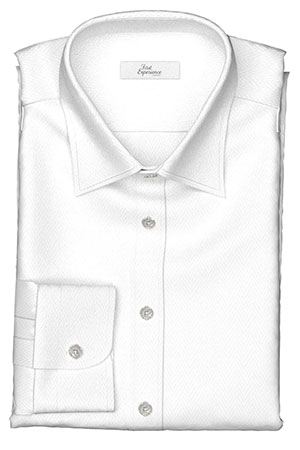 国産定番椿布加工ホワイト ヘリンボーン(FM5087)