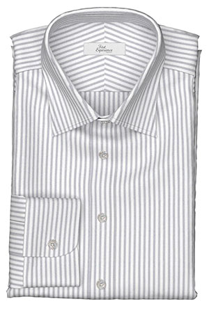 定番生地グレー ストライプ(FM5127)